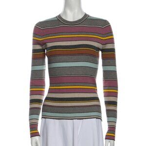 Theory wool striped sweater/shirt
